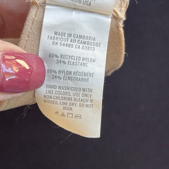 Aerie Sunnie Demi Push Up Bra 34C Nude Adjustable Underwire - Picture 7 of 10